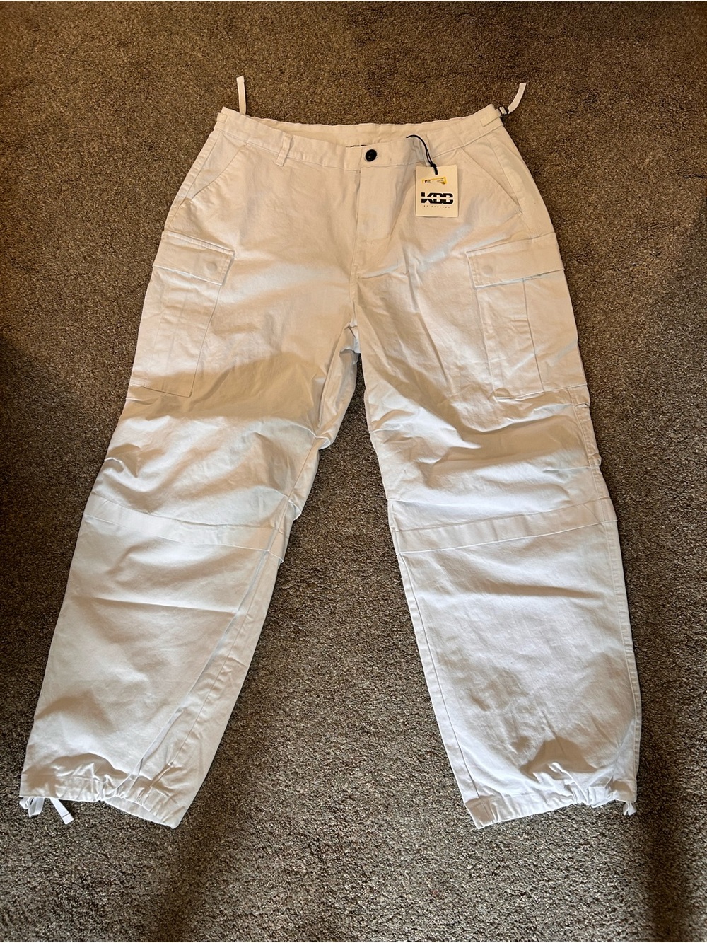 Target Women’s White Cargo Pants with Utility Pockets